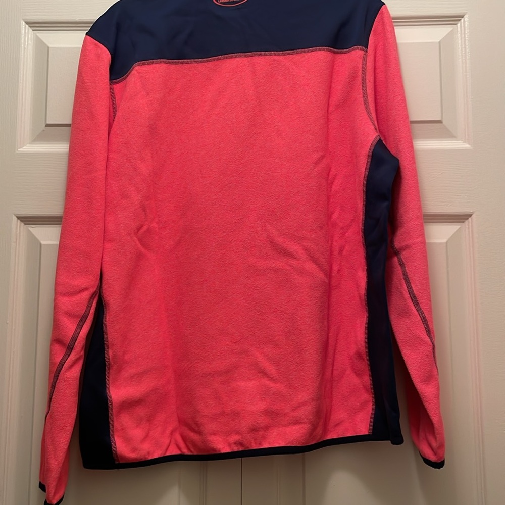 Cold Gear Under Armour Salmon and Blue Sweatshirt - Picture 3 of 3